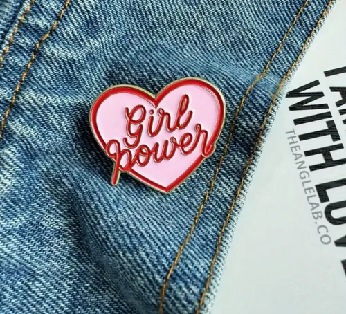 'Girl power' pin