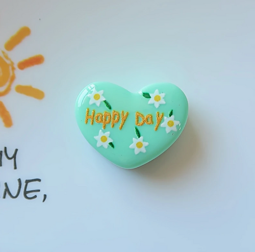'Happy day' koelkastmagneet