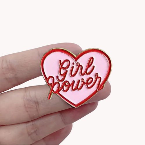 'Girl power' pin