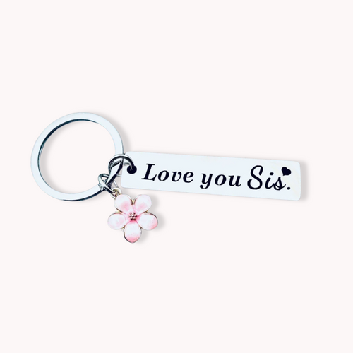 'Hou van je zus' sleutelhanger